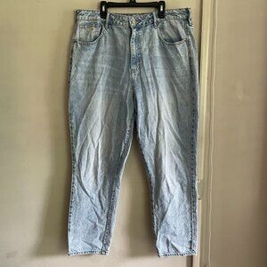 PacSun Women's Blue Denim Mom Jeans Size 32